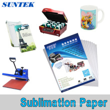 A3 A4 Roll Sublimationspapier für Tassen, Polyester T-Shirt Papel Transfer PARA Sublimacao